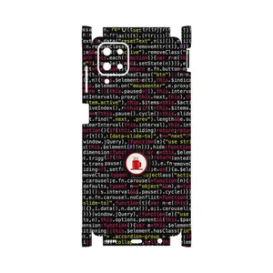 MAHOOT Programming 1-FullSkin Cover Sticker for Samsung Galaxy A12 Nacho