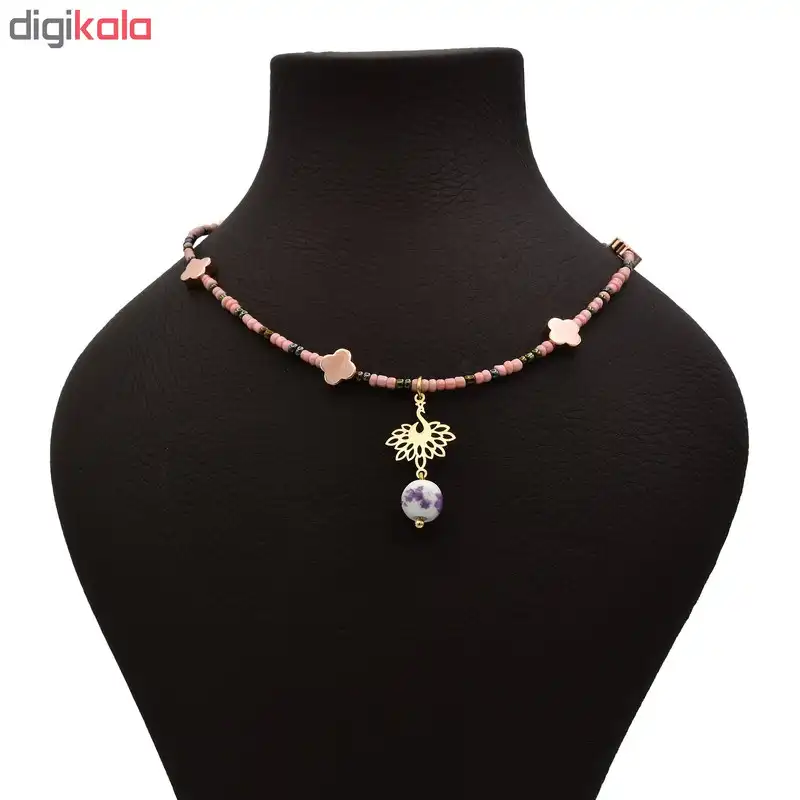 گردنبند طلا 18 عیار زنانه الن نار مدل طاووس 5462993