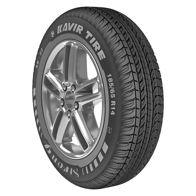لاستیک خودرو کویر تایر مدل KB22 سایز 185/65/14 تولید سال 2026 تک حلقه 