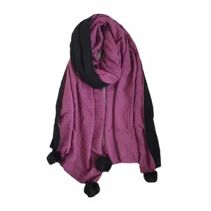 شال زنانه مدل پليسه دو لايه