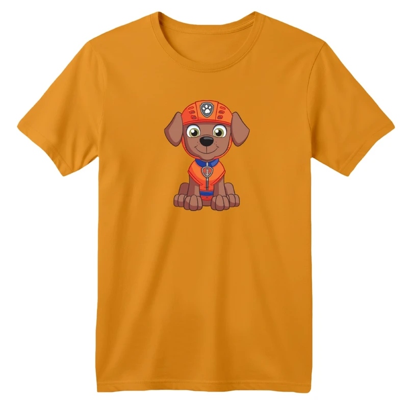 تی شرت آستین کوتاه بچگانه مدل سگ نگهبان کد 02