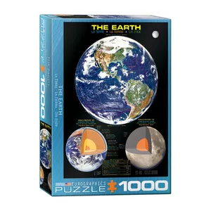 پازل 1000 تکه یوروگرافیکس پازلز مدل (6000-1003)The Earth