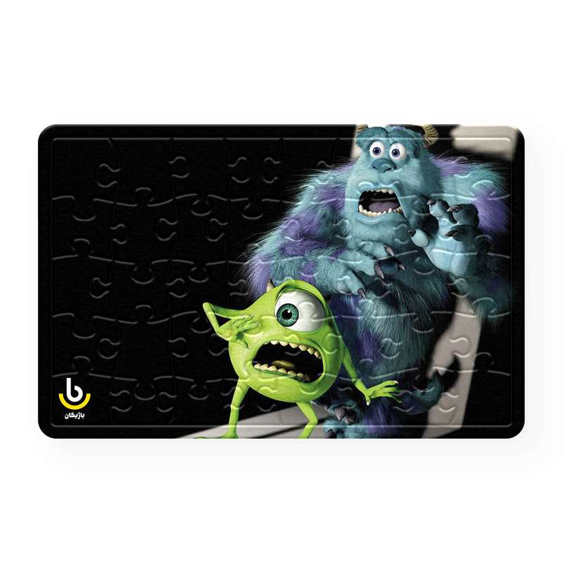 پازل 54 تکه باژیکان طرح مانستر کد 20200103