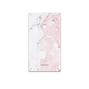 MAHOOT Blanco-Pink-Marble Cover Sticker for Nokia XL