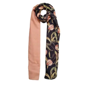 شال زنانه مدل  گل لاله