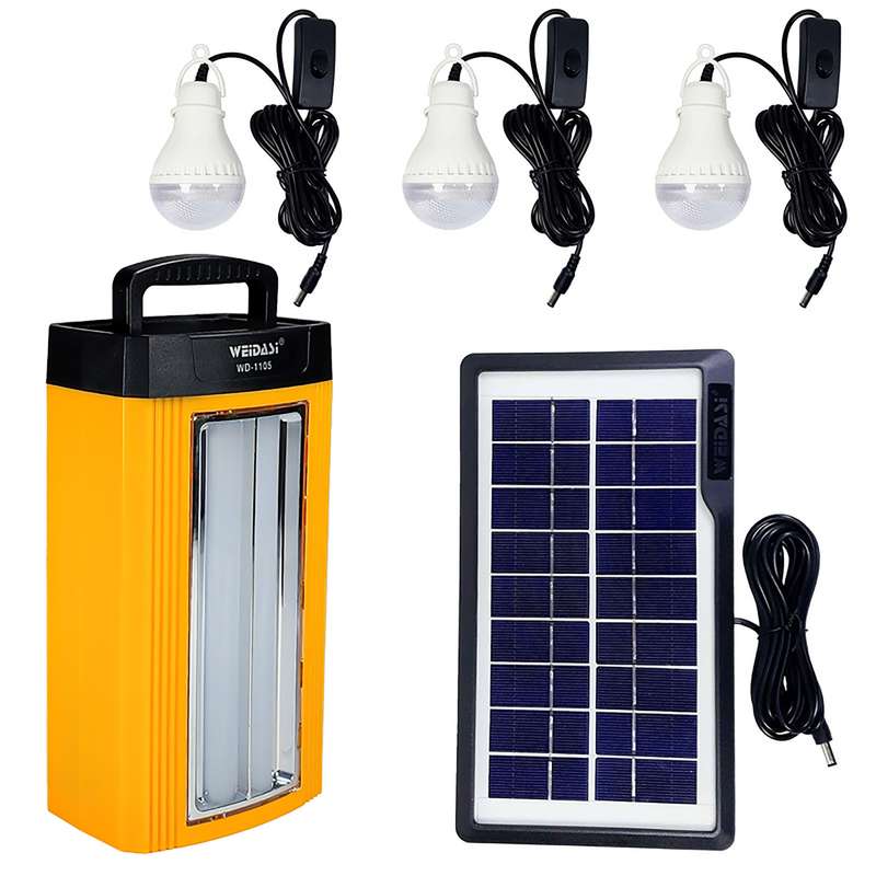 سیستم روشنایی خورشیدی ویداسی مدل WD-1105 کد Y88