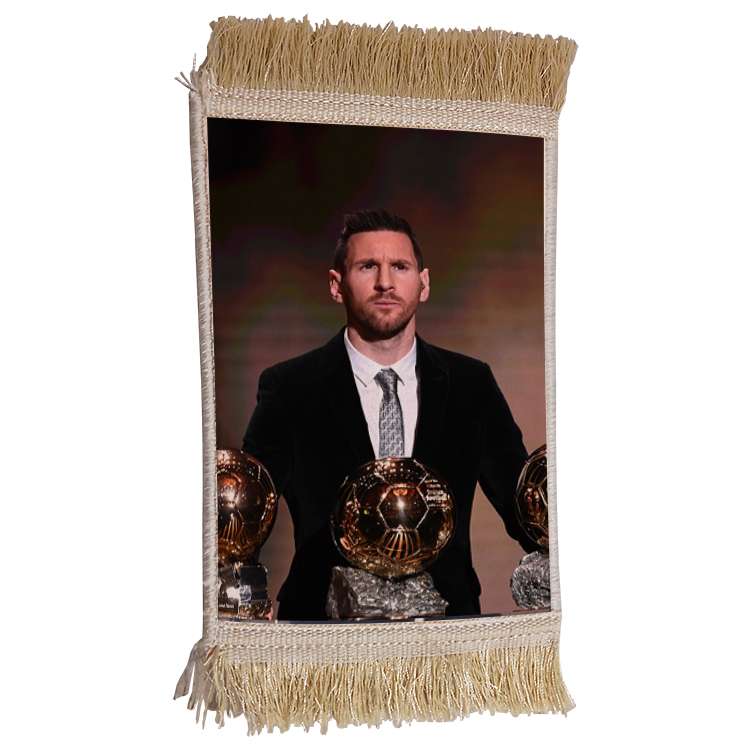 فرش ماشینی دیوارکوب مدل مسی کد 71