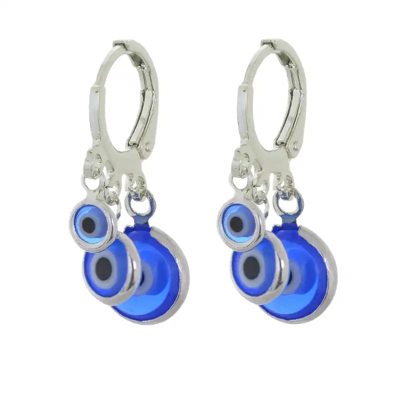 گوشواره زنانه مدل چشم نظر کد GO1682