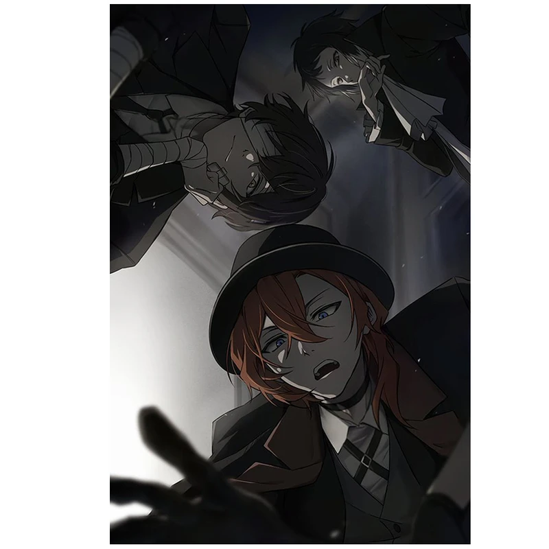 پوستر مدل انیمه سگ های ولگرد بانگو bungo stray dogs طرح دازای dazai کد 983