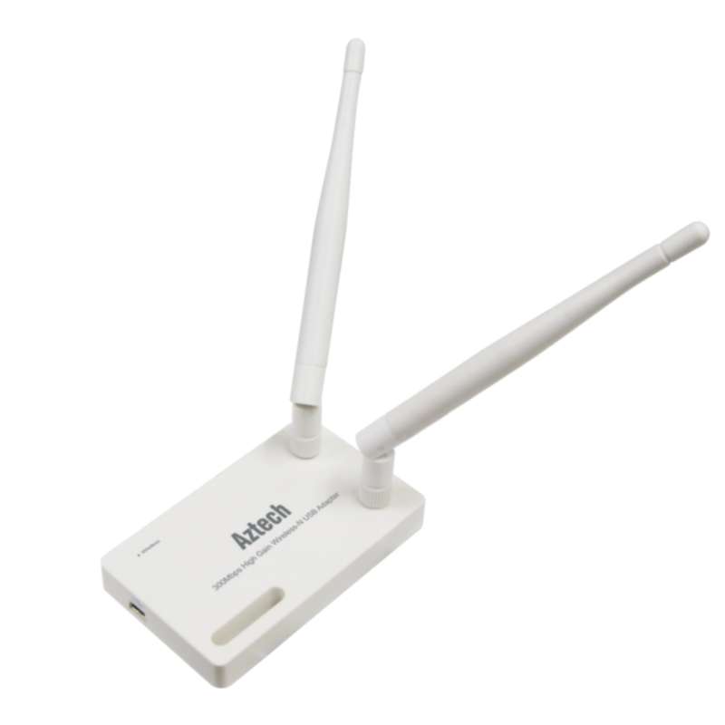 کارت شبکه بی سیم آزتچ مدل WL568usb 300mbps High Gain کارت شبکه بی سیم آزتچ مدل WL568usb 300mbps High Gain