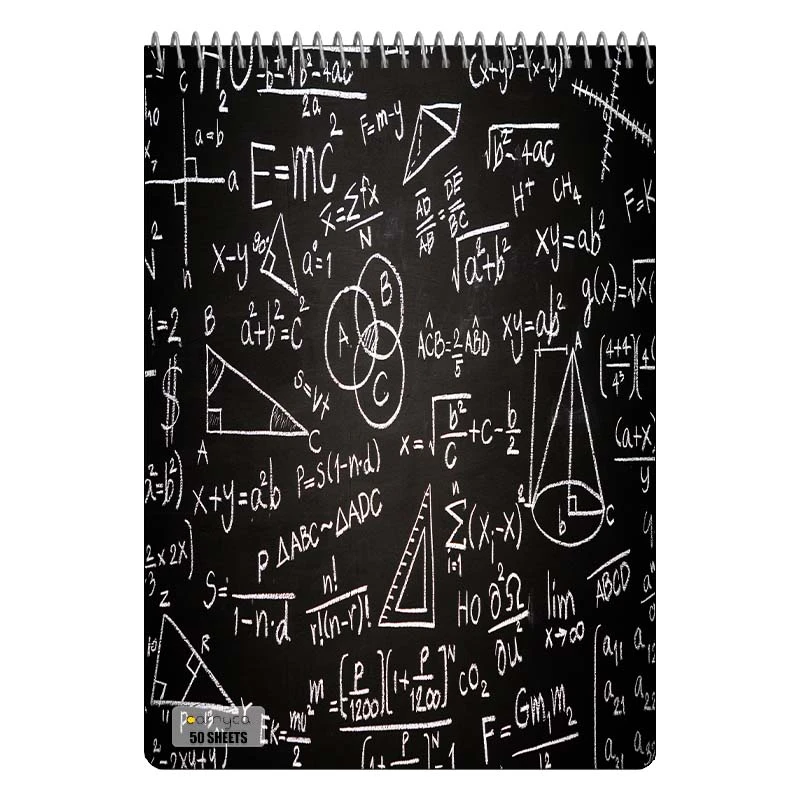 دفتر نقاشی 50 برگ سیمی کارنیکا طرح فیزیک Physics کد 96231