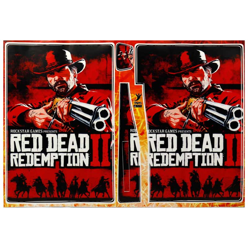 برچسب پلی استیشن 5 مدل Red Dead Redemption 2