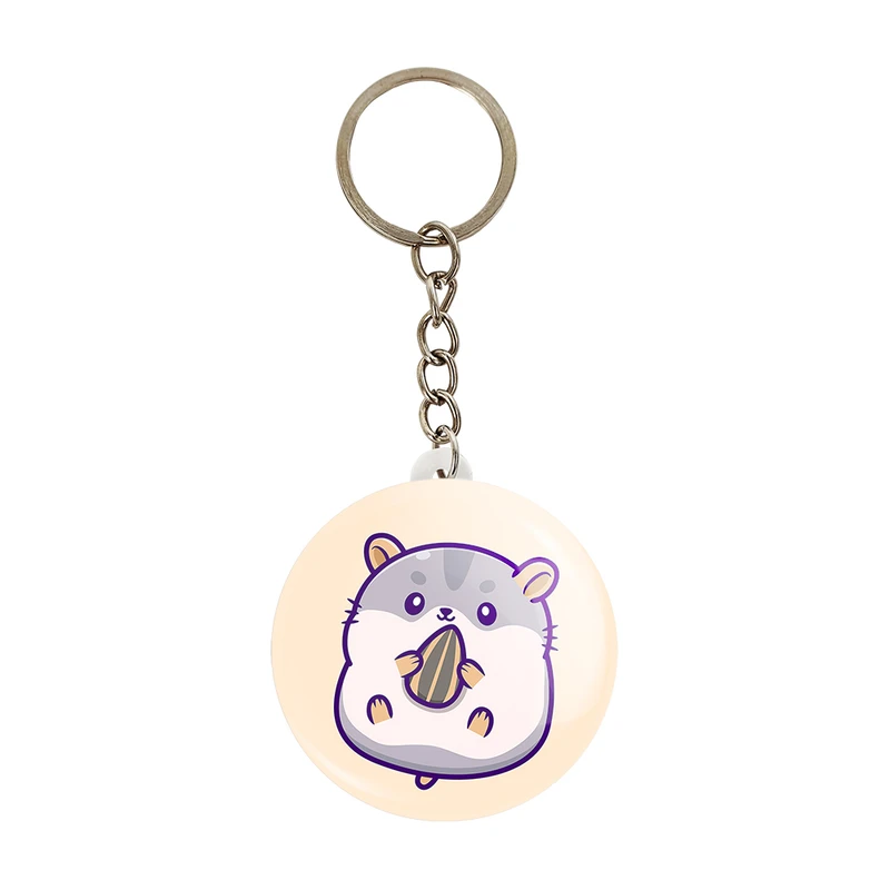 جاکلیدی خندالو مدل حیوانات بامزه همستر کد 29638