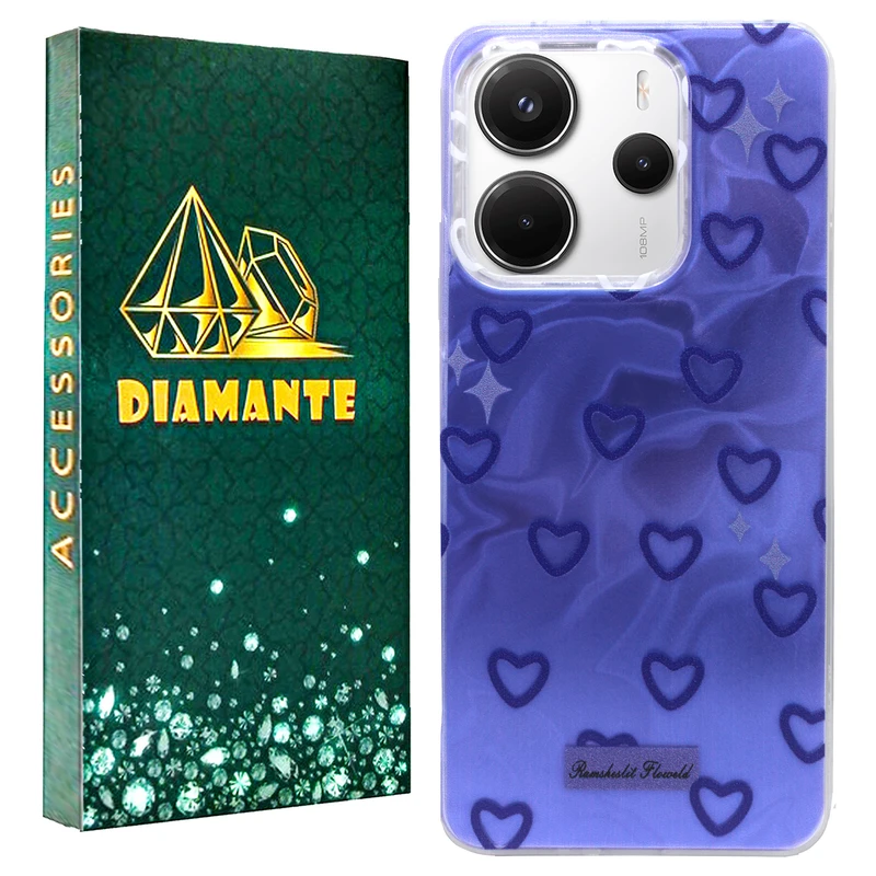 کاور دیامانته مدل Ghalbi Gn مناسب برای گوشی موبایل شیائومی Redmi Note 14 4G