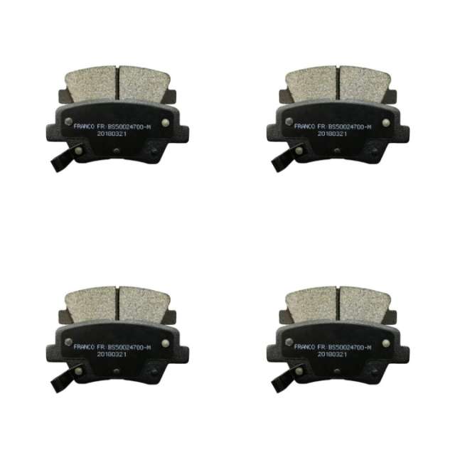 لنت ترمز عقب فرانکو کد 204 مناسب برای سورن ELX