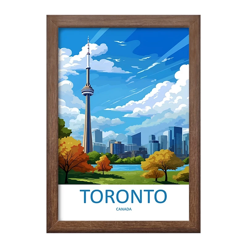 تابلو خندالو طرح تورنتو (Toronto) کد F6309