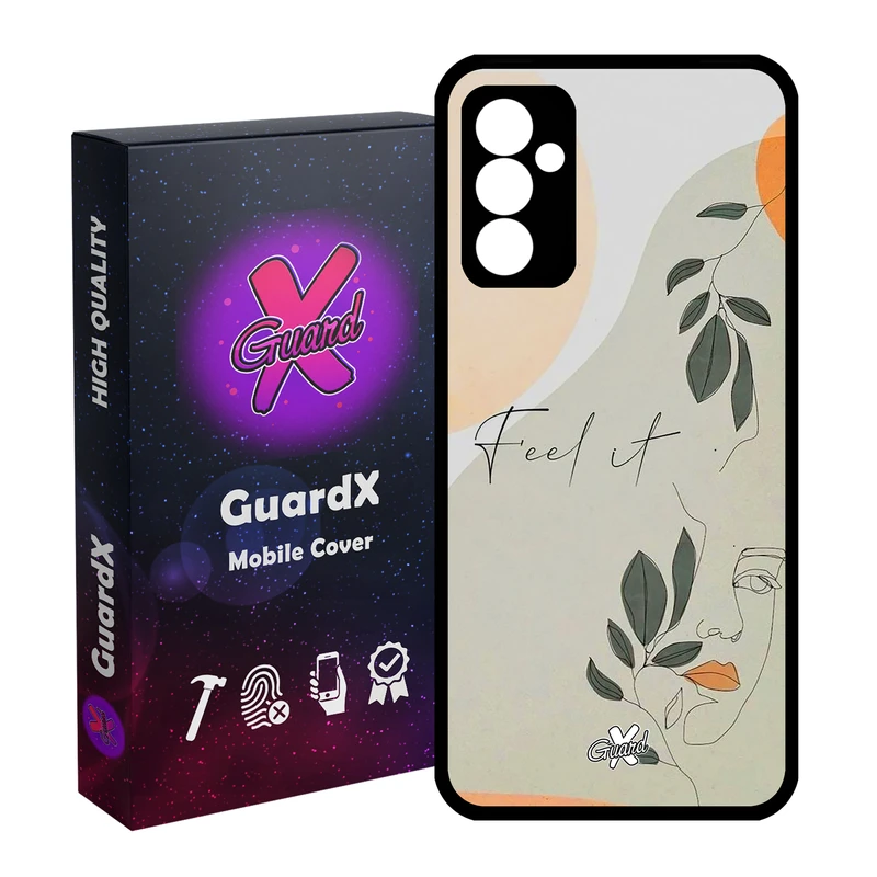 کاور گارد ایکس طرح دختر مدل Glass10387 مناسب برای گوشی موبایل سامسونگ Galaxy A14 / A14 5G