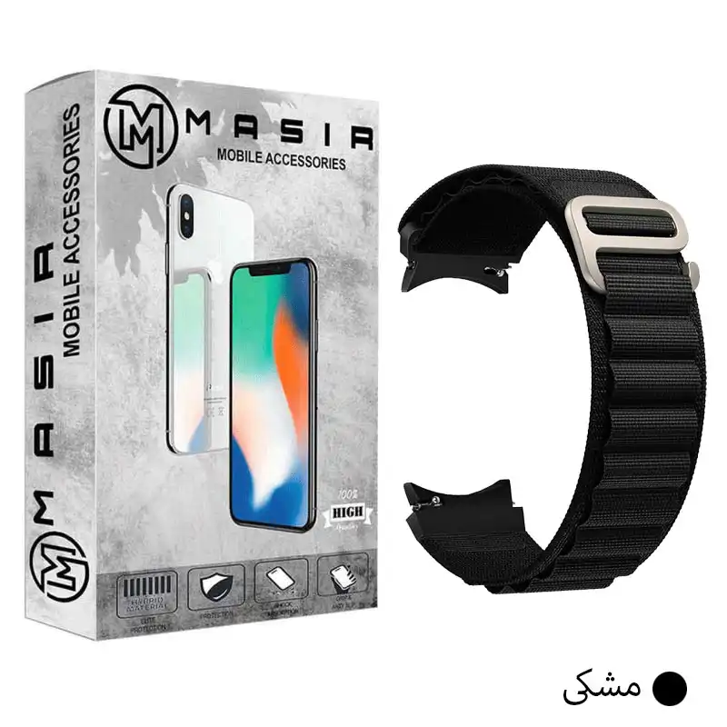 بند مسیر مدل LOOP ALPINE مناسب برای ساعت هوشمند سامسونگ Galaxy Watch Active 4 Classic 46 mm