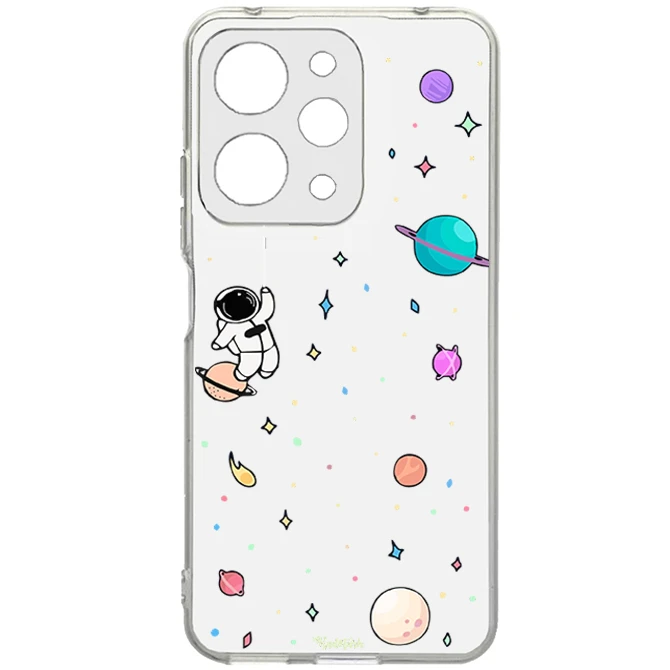 کاور طرح Spaceman مناسب برای گوشی موبایل شیائومی  Poco M6 Pro 5G