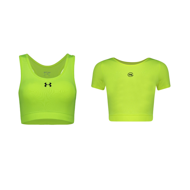 نیم تنه ورزشی زنانه مدل 1801-66 مجموعه 2 عددی