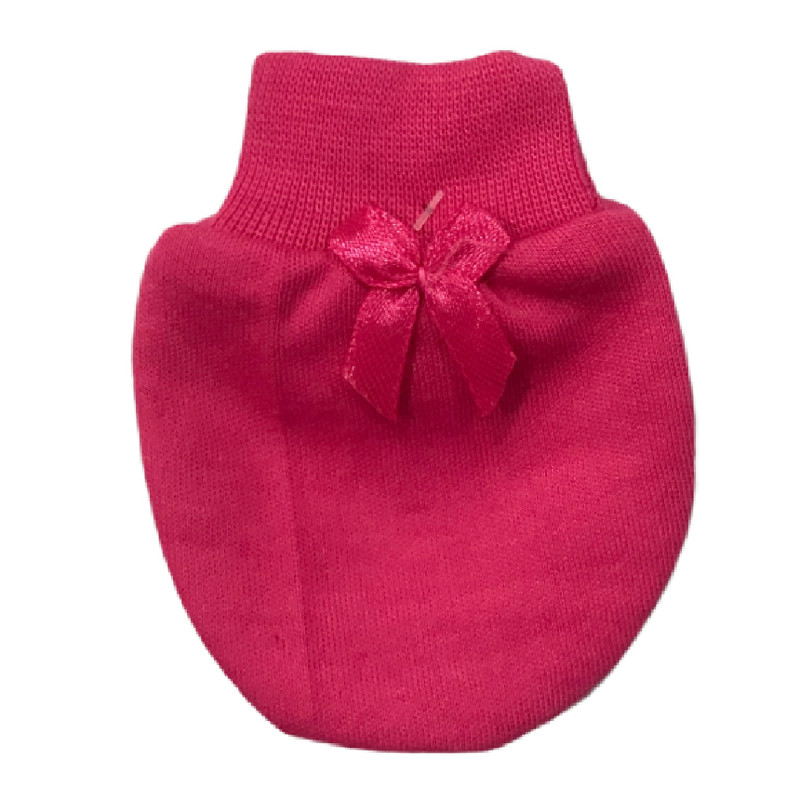 دستکش نوزادی مدل magenta01