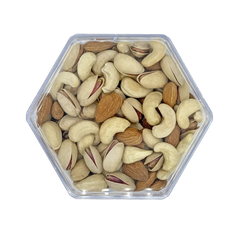 آجیل سه مغز خام - 500 گرم