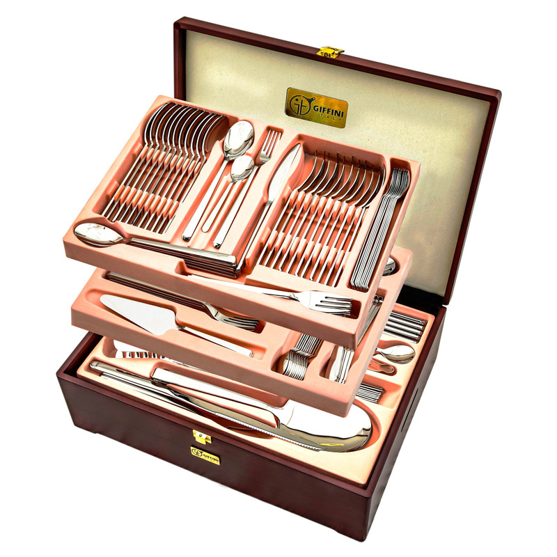 سرویس قاشق و چنگال 157 پارچه 30 نفره جی فی نی مدل 01