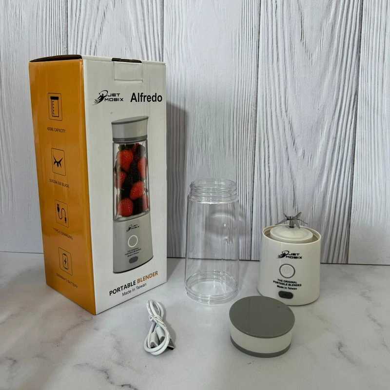 عکس شماره 8 : شیکر شارژی جت موبیکس مدل alfredo گنجایش 0.45 لیتر