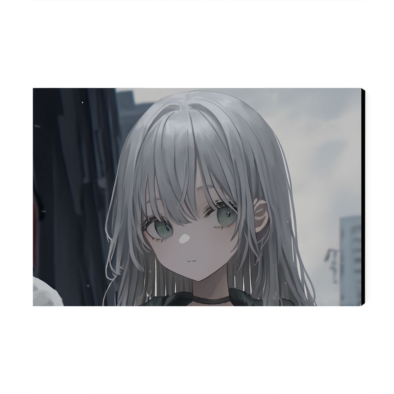 تابلو شاسی عرش مدل فانتزی انیمه دختر کد As1860