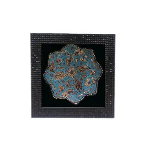 بشقاب دیوارکوب قلمکاری مسی کد TA-004