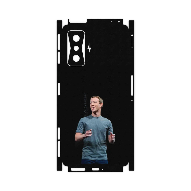 برچسب پوششی ماهوت مدل Mark_Zuckerberg-FullSkin مناسب برای گوشی موبایل شیائومی Redmi K50 Gaming