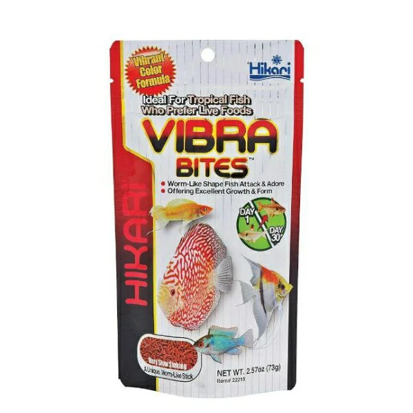 غذای ماهی آکواریوم ویبرا بیتس مدل M50 وزن 73 گرم