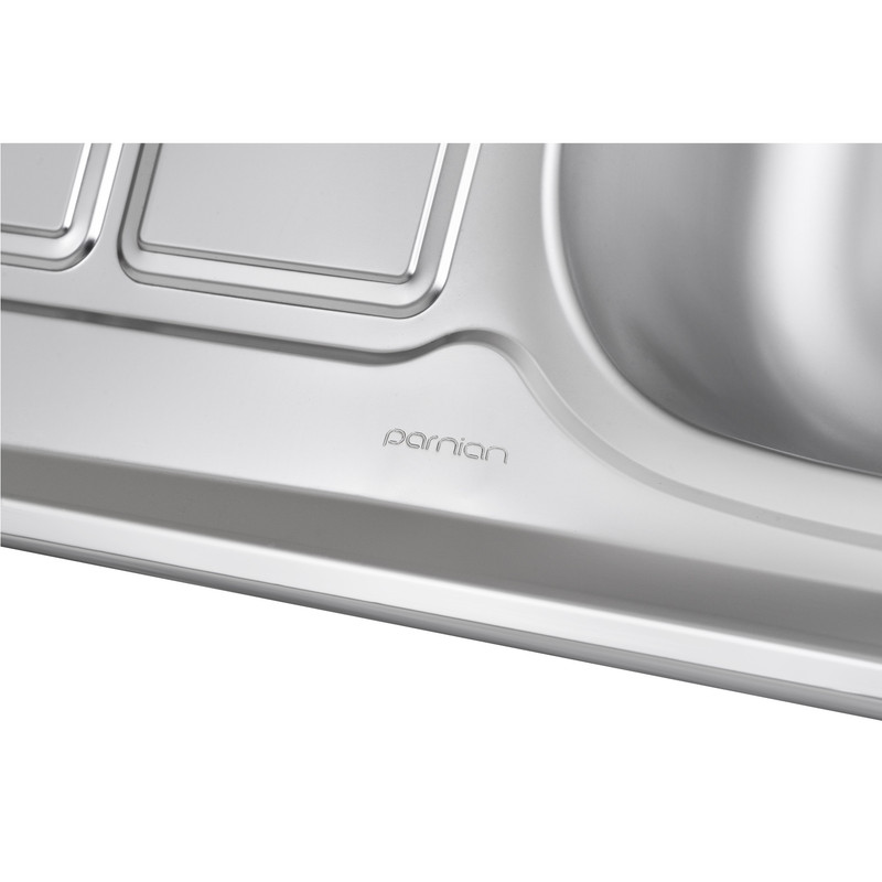 سینک ظرفشویی پرنیان استیل مدل PS 3107 کلاسیک روکار