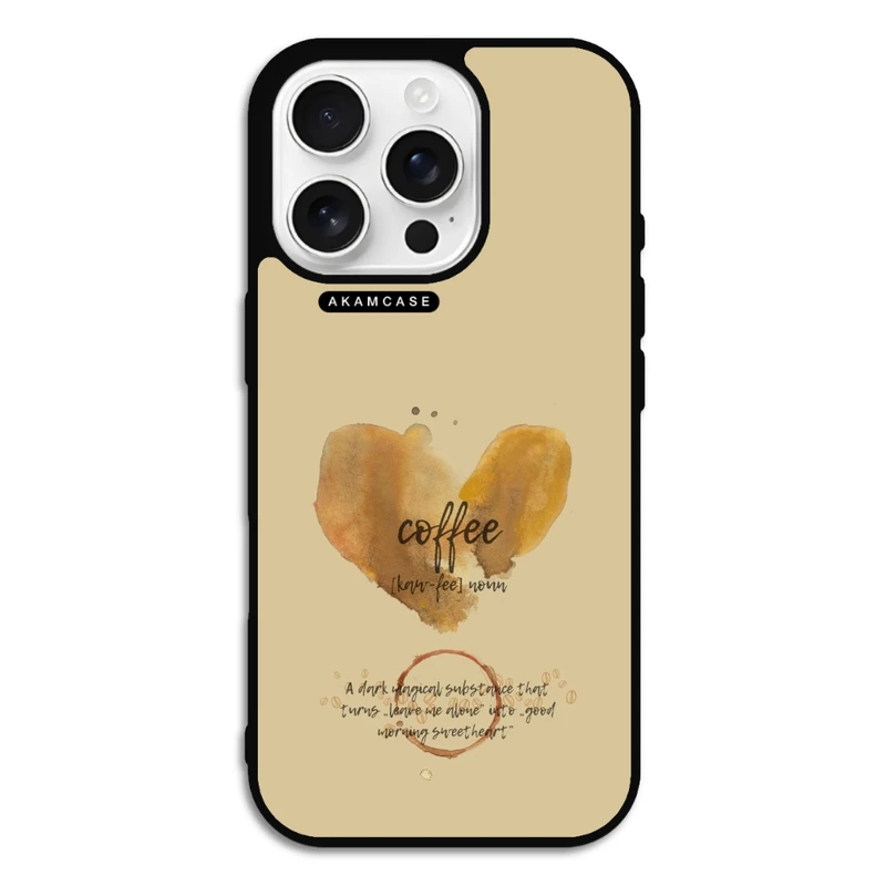 کاور آکام مدل AMC-WA16PRO-COFFEE-15 مناسب برای گوشی موبایل اپل iPhone 16 Pro