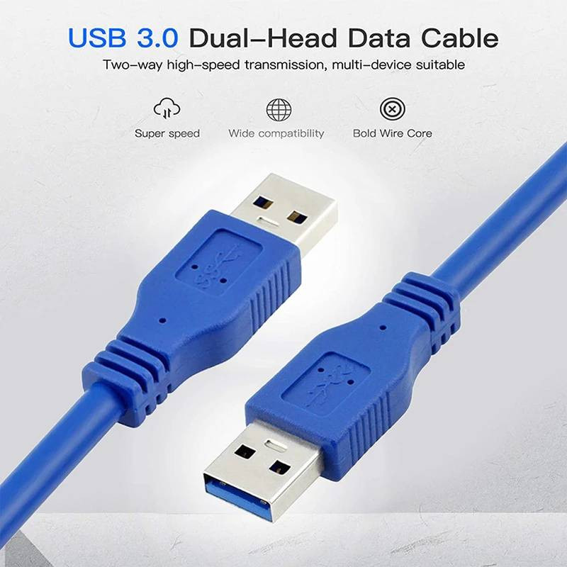 کابل لینک USB3.0 مکا مدل MULC طول 1.5 متر