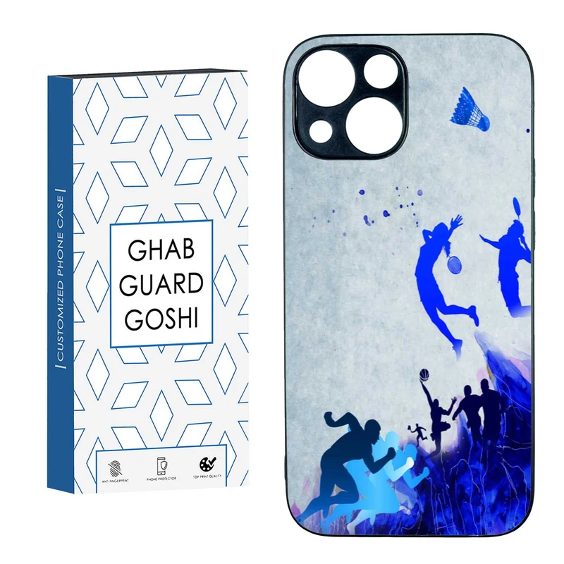 کاور قاب گارد گوشی طرح بدمینتون کد TPU-114 مناسب برای گوشی موبایل اپل IPHONE 13 MINI