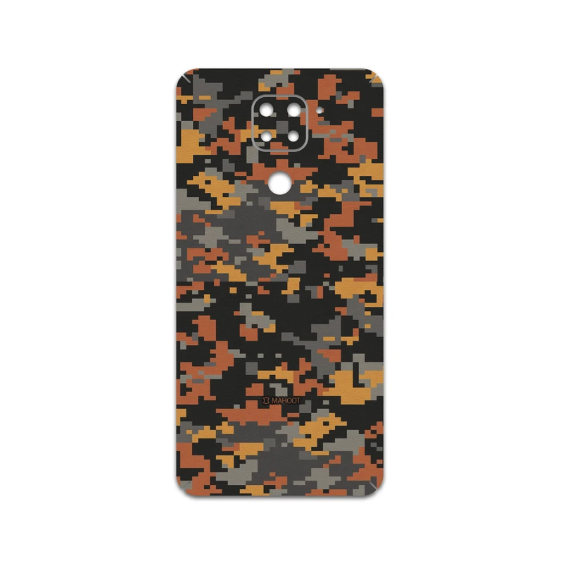 برچسب پوششی ماهوت مدل Army-Autumn-pixel مناسب برای گوشی موبایل شیائومی Redmi Note 9