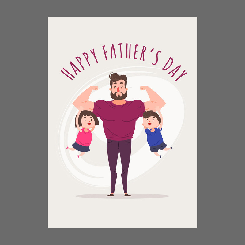 کارت پستال مدل روز پدر کد LAC1030