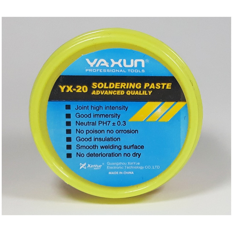 روغن لحیم یاکسون مدل YX-20 وزن 70 گرم روغن لحیم یاکسون مدل YX-20 وزن 70 گرم