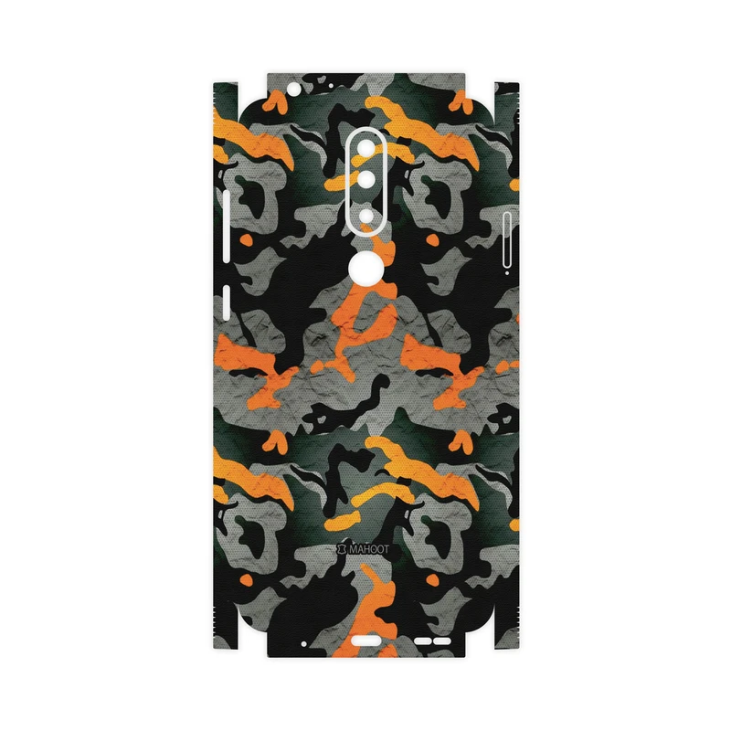 برچسب پوششی ماهوت مدل Autumn-Army-FullSkin مناسب برای گوشی موبایل نوکیا 5.1 Plus