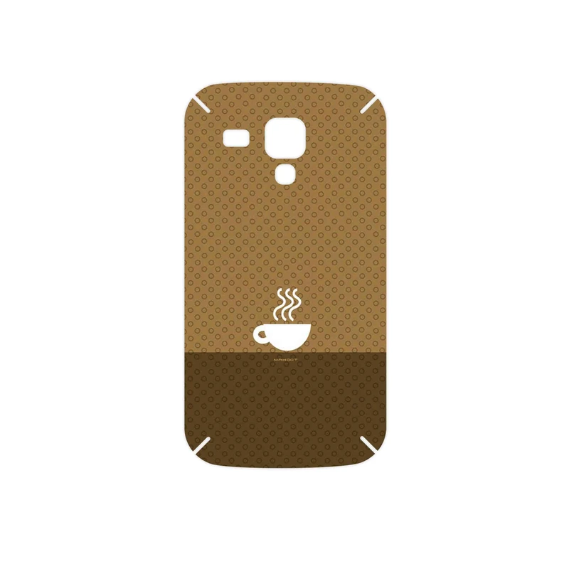برچسب پوششی ماهوت مدل Minimal Cup of Coffee Icon مناسب برای گوشی موبایل سامسونگ Galaxy S Duos GT S7562