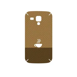 MAHOOT Minimal Cup of Coffee Icon Cover Sticker for Samsung Galaxy S Duos GT S7562