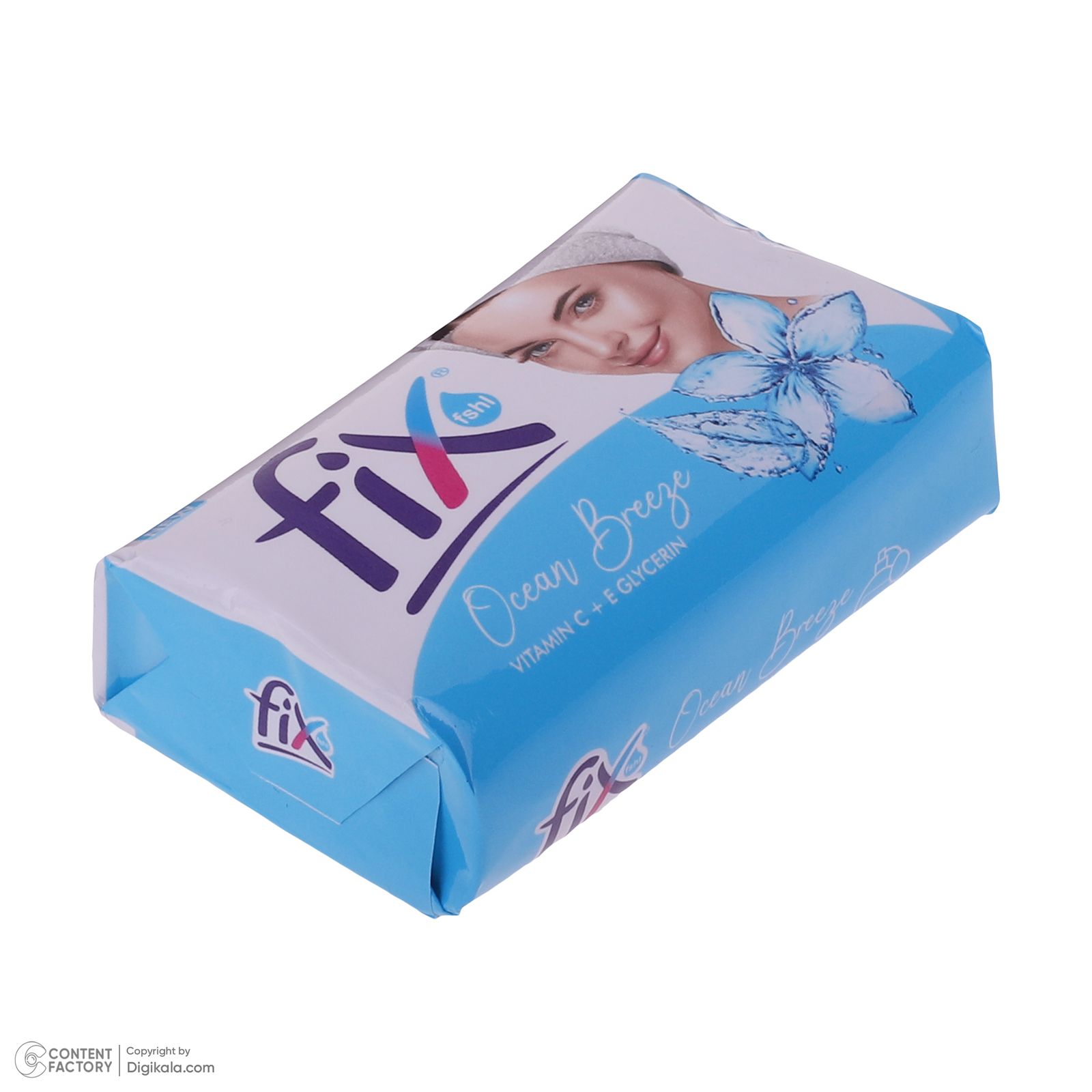 صابون شستشو فیکس مدل Ocean Breeze وزن 90 گرم بسته 6 عددی -  - 4