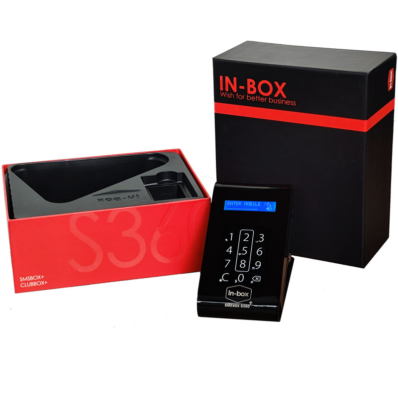 دستگاه ذخیره ساز شماره تماس مشتریان اینباکس مدل +SMSBOX S360