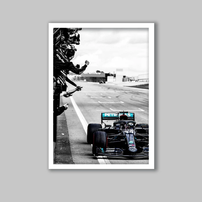 تابلو لیلیان طرح فرمول یک لوئیس همیلتون کد LA-G11489