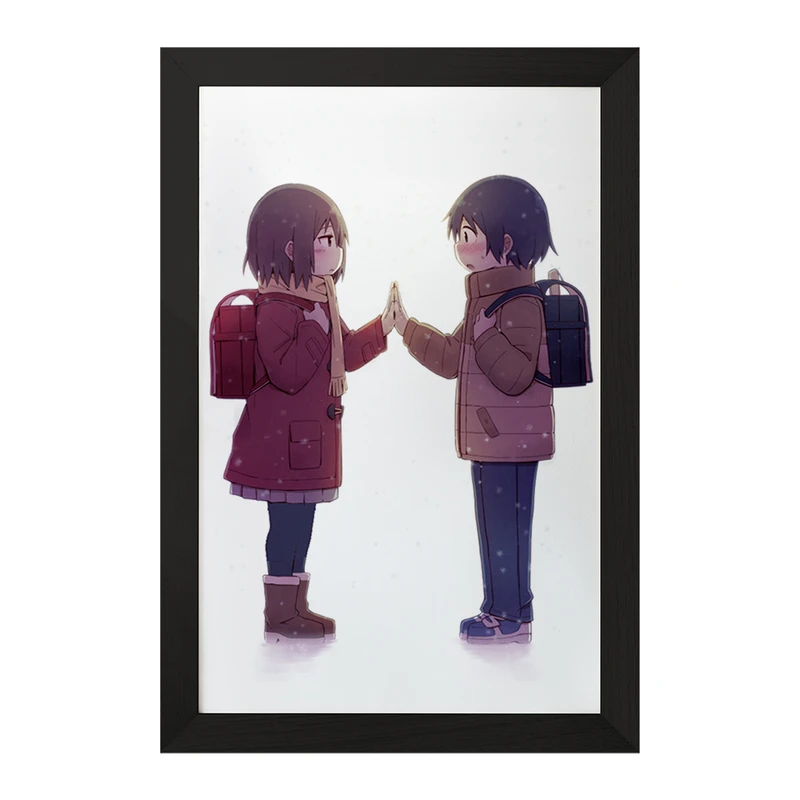 تابلو خندالو مدل ساتورو و کایو انیمه اریزد کد 32220