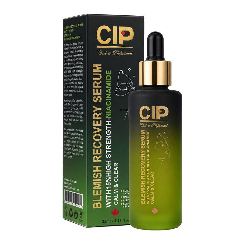 سرم ضد لک پوست سی آی پی مدل Niacinamide 15% مناسب برای انواع پوست حجم 35 میلی‌لیتر