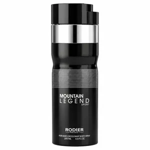 اسپری دئودورانت مردانه رودیر مدل Mountain Legend حجم 200 میلیلیتر