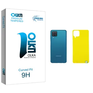 Cooling Olka glass Back Protector For Samsung Galaxy A12