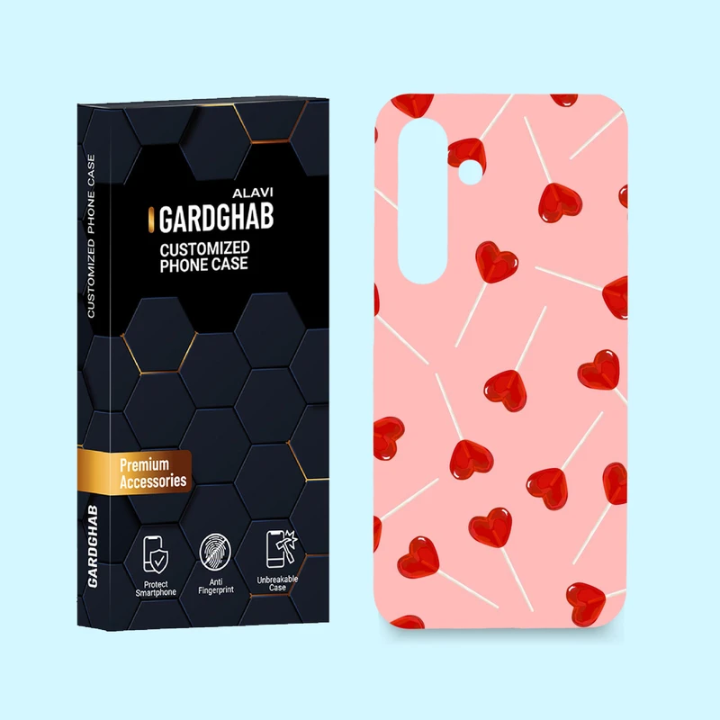 کاور گارد قاب مدل عاشقانه مناسب برای گوشی موبایل سامسونگ Galaxy S24